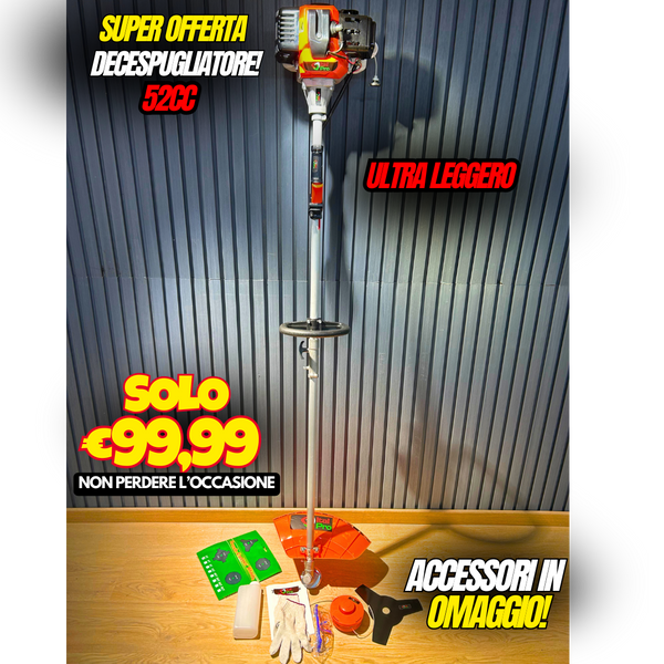 Decespugliatore Ital Pro 52cc