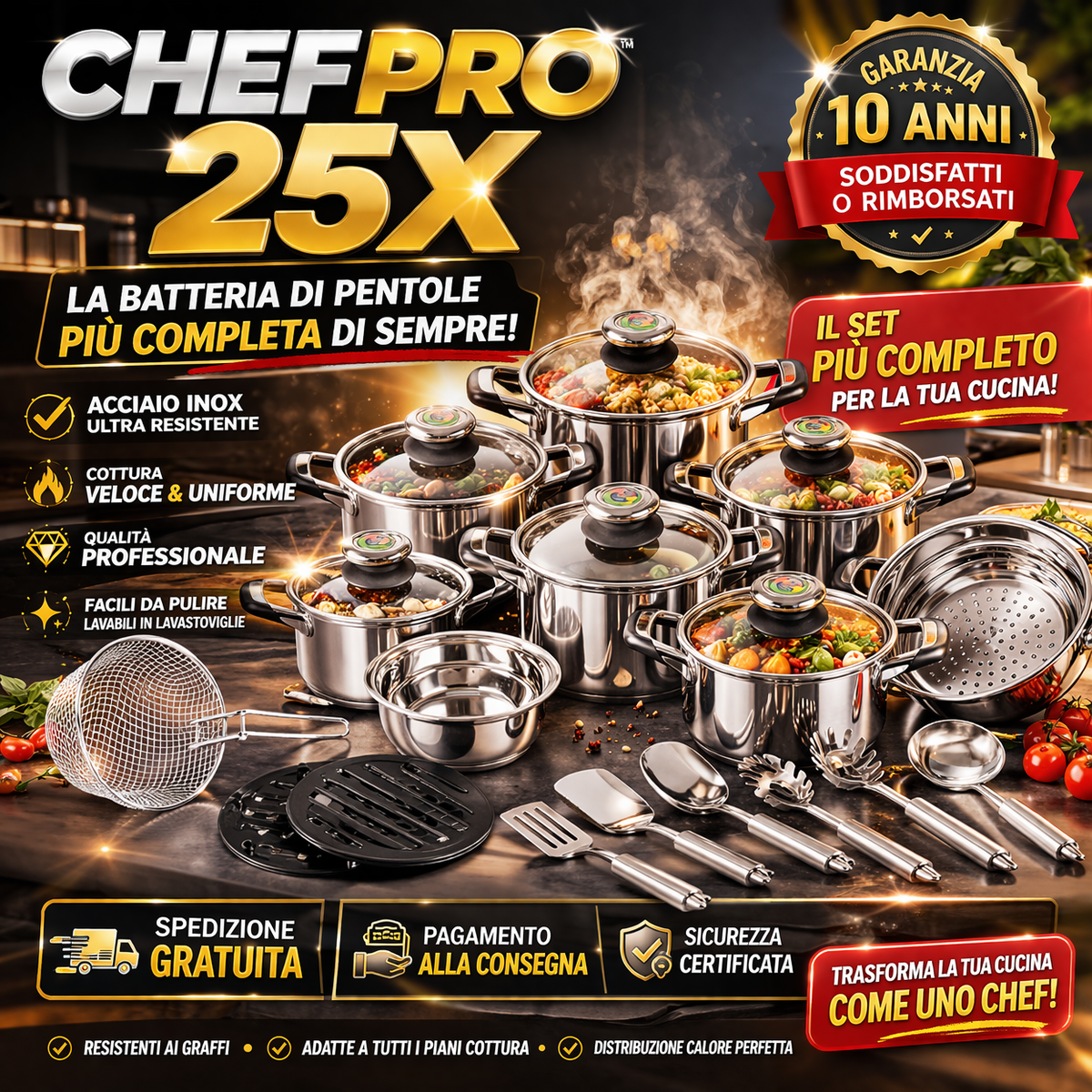 Chef Pro 25pz