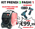 KIT 3 IN 1 AVVITATORE + FLEX + SALDATRICE MMA500