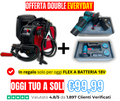 SALDATRICE 400A INVERTER + IN REGALO FLEX A BATTERIA 18V