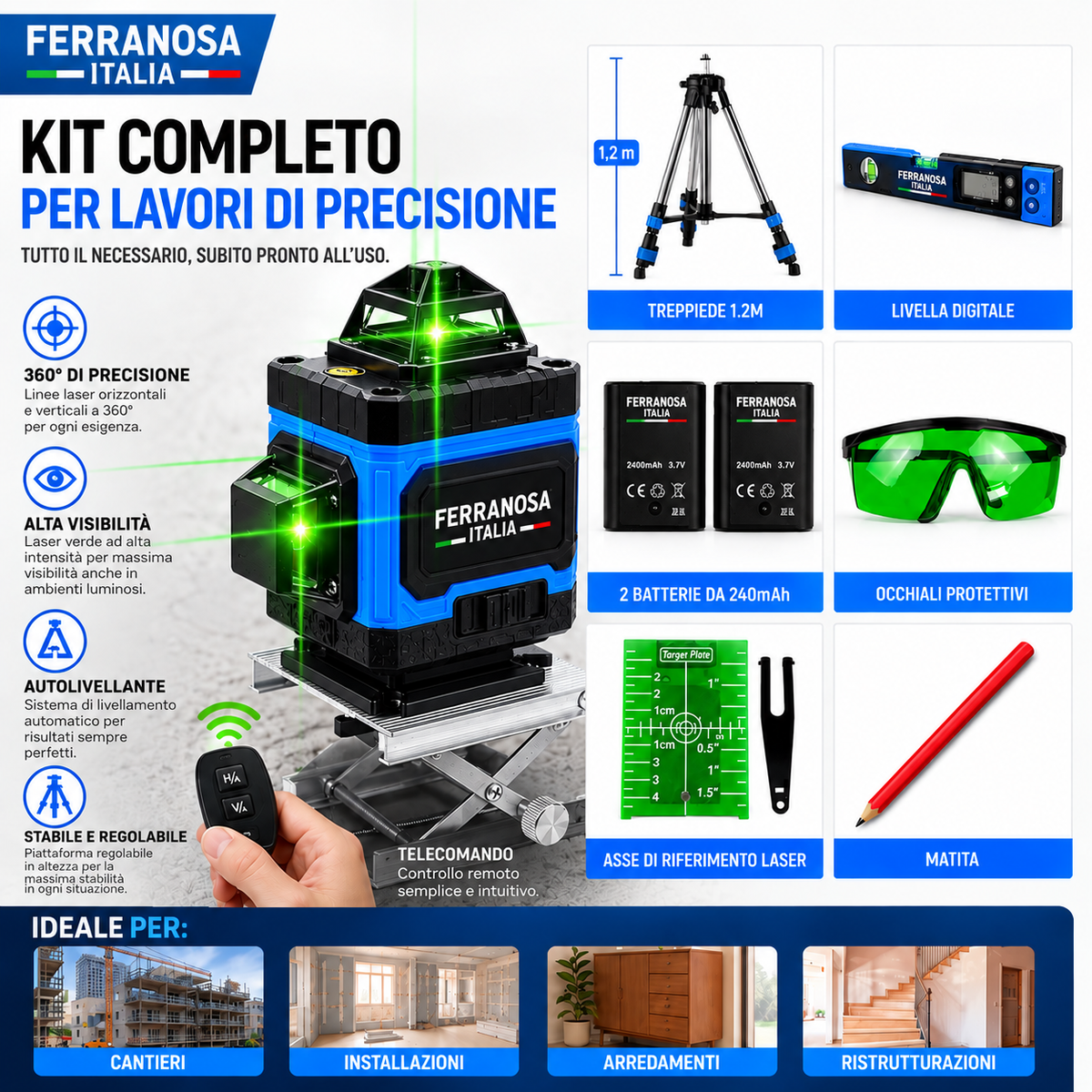 Ferranosa Laser 17 linee PRO
