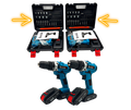 OFFERTA 2X1 AVVITATORI CON VALIGA SET ATTREZZI