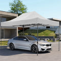 Gazebo Richiudibile 3X3 Mt in PVC Automatico in tessuto chiusura a fisarmonica