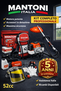 Decespugliatore a zaino 52cc